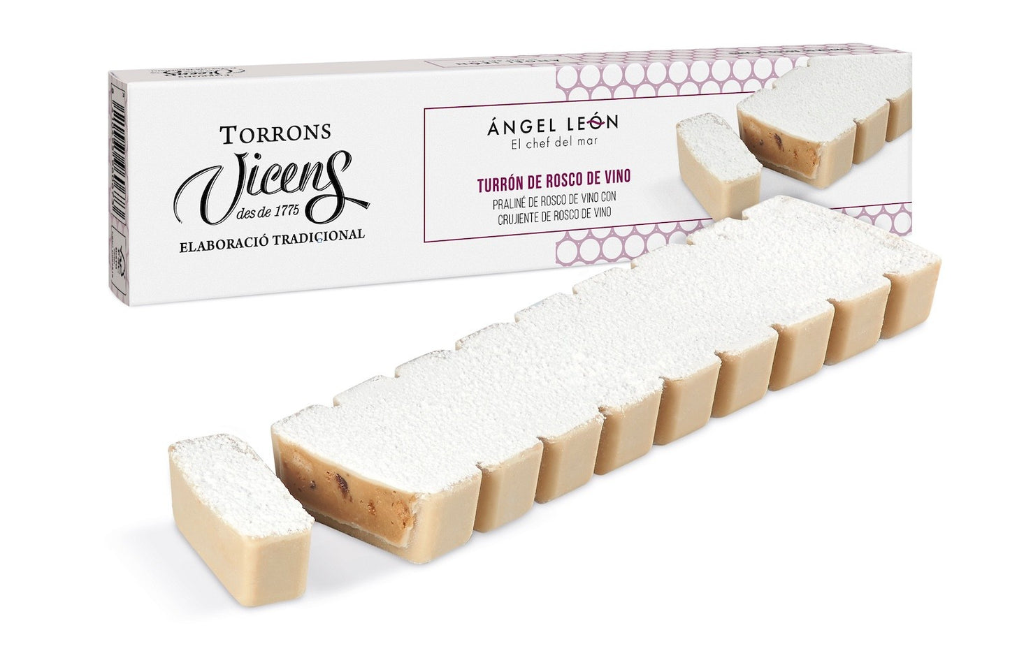 Vin Rosco Nougat d'Ángel León 300g en boîte