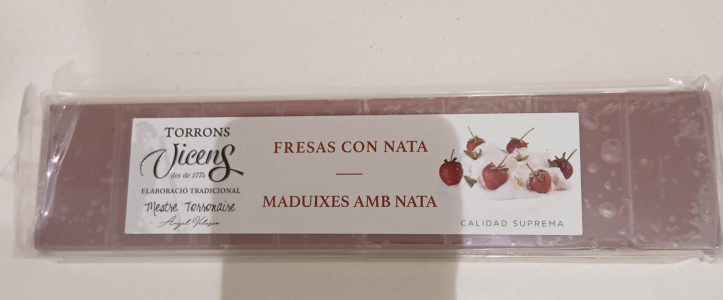 Truffé Fraises et crème