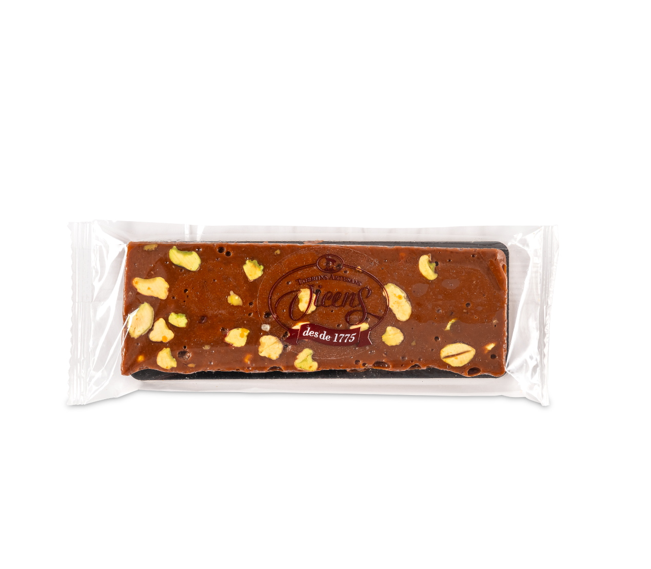 Nougat au Caramel et à la Pistache 80g