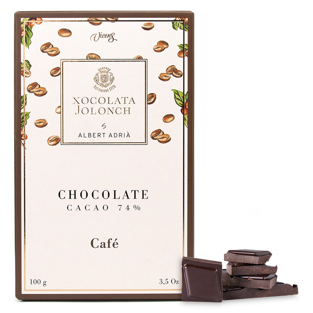Tablette de Chocolat Noir au Café