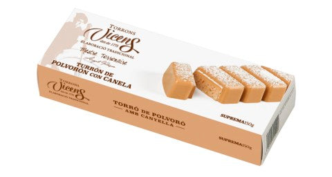 Nougat Polvorón à la cannelle en étui de 140 g