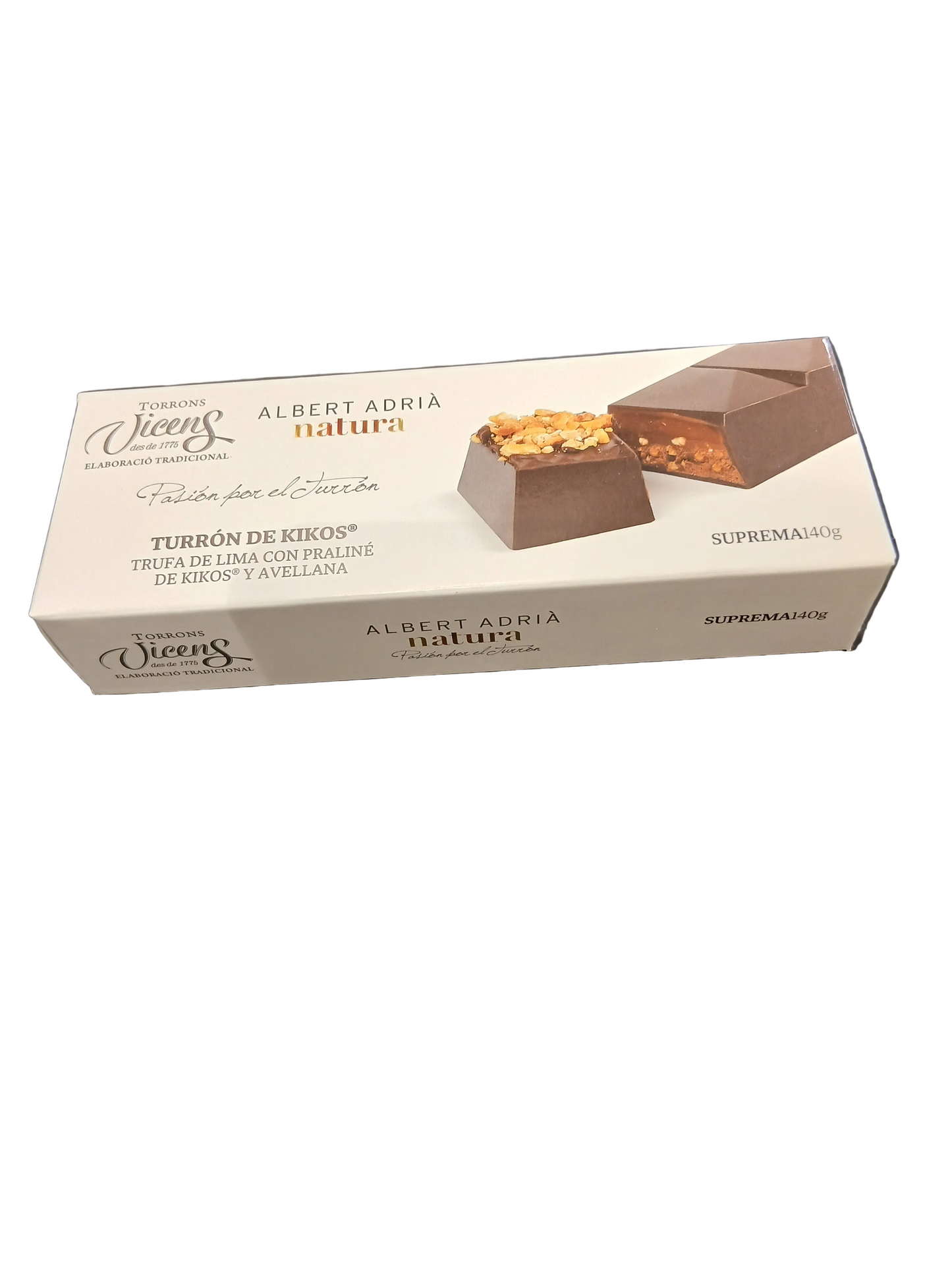 Turron maïs grillé truffé citron et noisettes