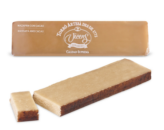 VICENS - Turron massepain au chocolat - 300g
