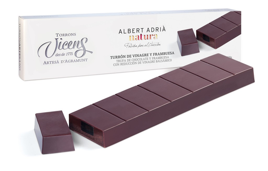 VICENS - Turrons - Saveur Vinaigre & Framboise "Adrià Natura" - 300g
