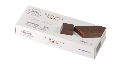 Turron pisada lunar, romarin noisette et framboise 140g