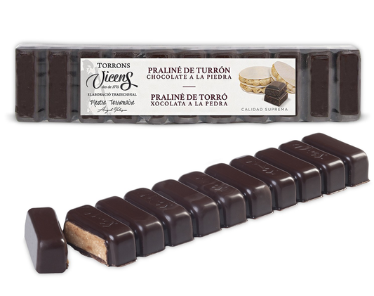 PRALINE DE TURRON CHOCOLAT A LA PIEDRA