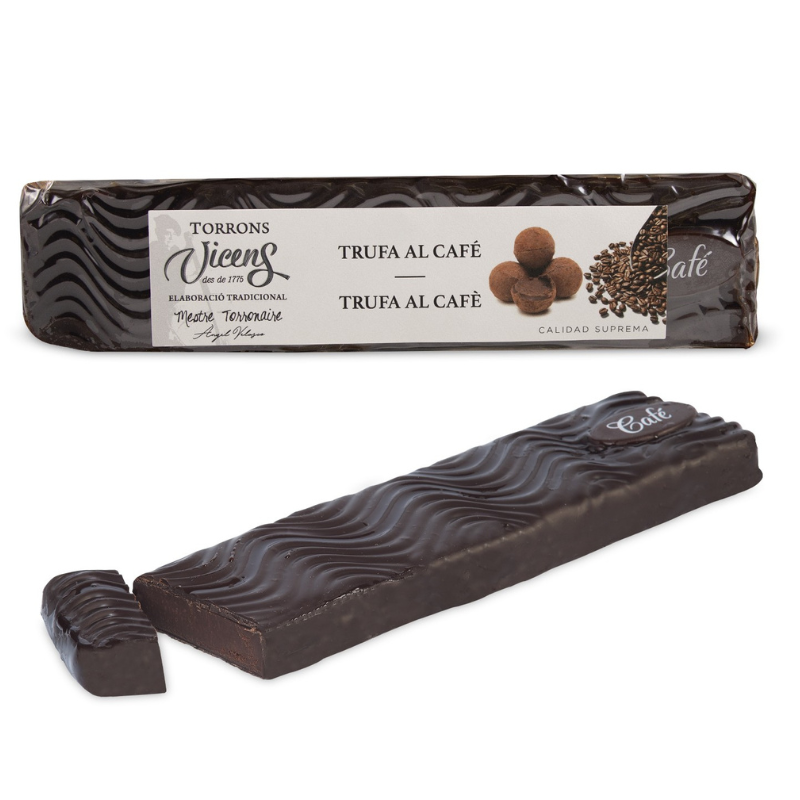 Torrons Vicens - Turron aux Truffes et Café - 300g