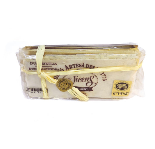 Pack de 3 turrons, dur d’amande, mou d’amande et massepain yema