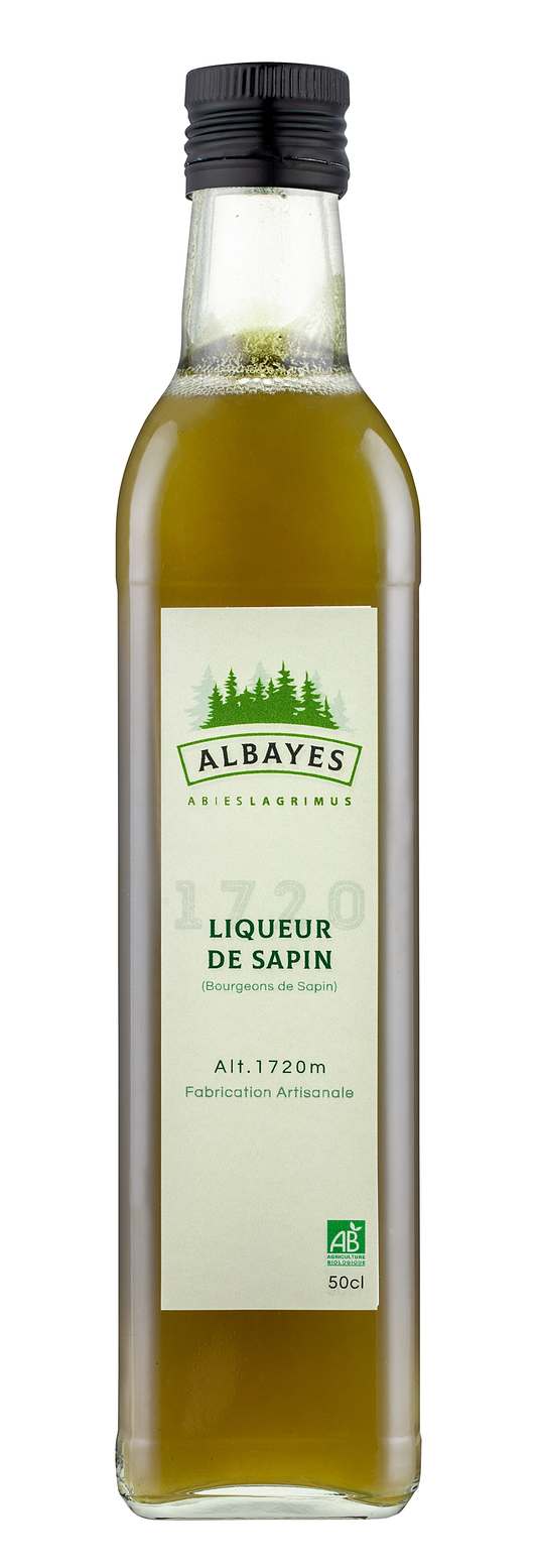 ALBAYES – Liqueur de Sapin des Pyrénées Bio 35° 500 ml
