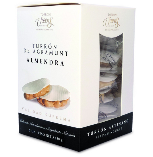 VICENS - Boîte de galettes d'Agramunt - Saveur Amandes - 5x30g