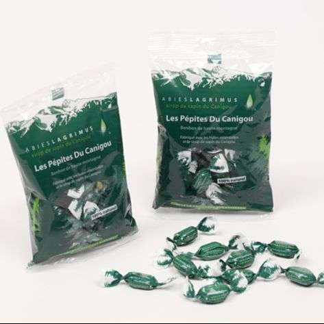 Les pépites du Canigou - Bonbon Bio de haute montagne Abies Lagrimus - 80gr