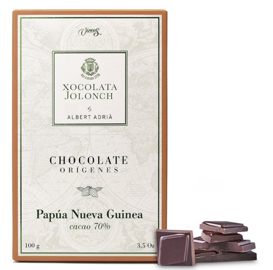 CHOCOLAT NOIR CACAO 70% origine Papouasie Nouvelle Guinée