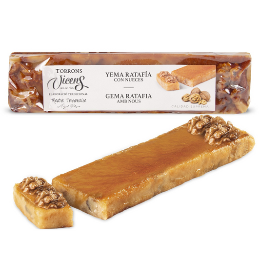 Torrons Vicens - Nougat de Ratafía aux noix - 300g