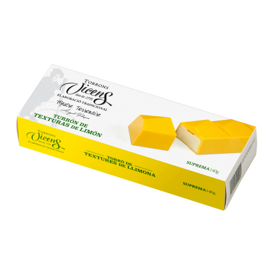 Vicens - Turron textures de Citron 140g en Etui