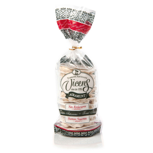 Vicens - Turron galettes aux amandes - Sans sucre ajouté - 300g