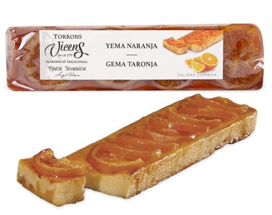 TURRON DE YEMA A L'ORANGE 300g