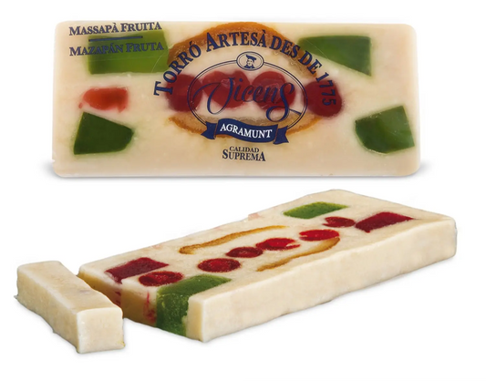 VICENS - Turron massepain aux fruits confits - 300g
