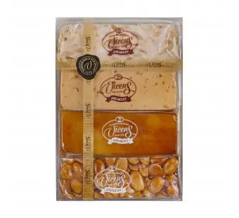 VICENS - COFFRET DECOUVERTE 4 TURRONS - 4x80g