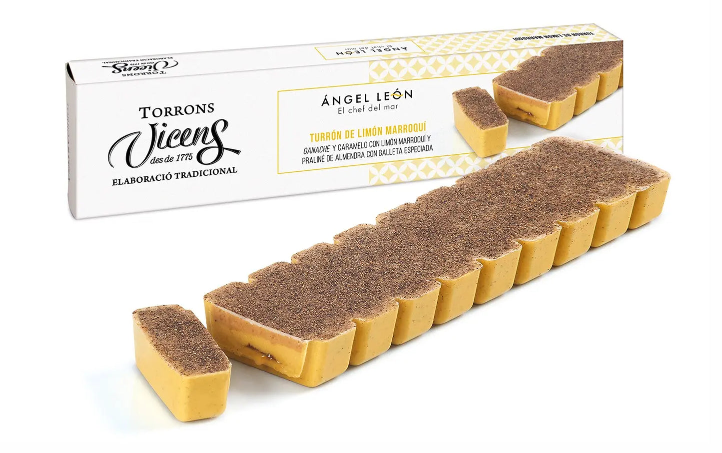 Turron au citron Marocain d'Angel Leon