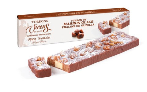 Nougat Glacé Marron au Praliné Vanille