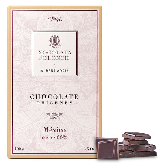 Tablette de Chocolat Noir Cacao 66% Origine Mexique