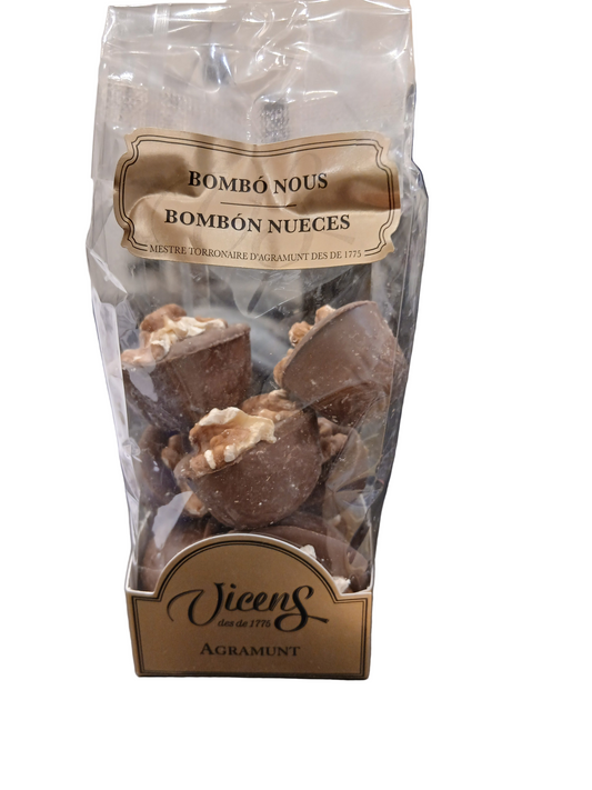 Bonbon chocolat au lait noix