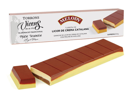 TURRON Mélodie Liqueur de Crème Catalane 300G